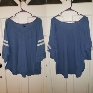 Torrid Size 3 3/4 Sleeve Blouse